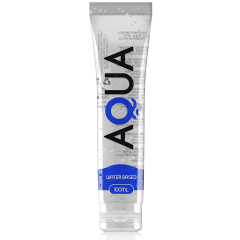 Lubrifiant pe bază de apă Aqua Quality 100 ml – Compatibil cu Prezervative și Jucării Intime