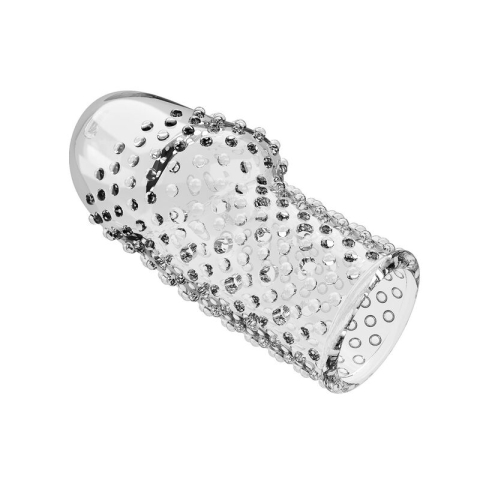 Manșon pentru penis Pretty Love Geeks transparent [6]