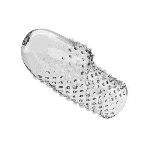 Manșon pentru penis Pretty Love Geeks transparent [5]