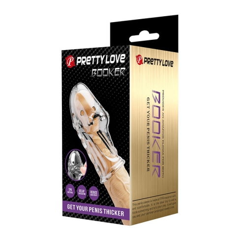 Manșon pentru penis Pretty Love Rocker transparent [2]
