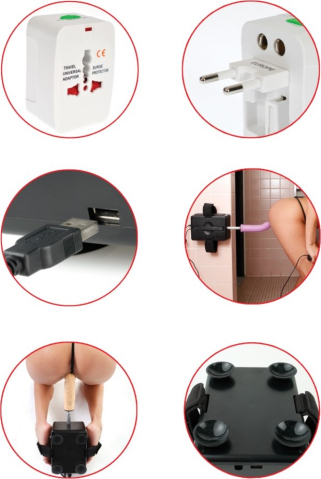 Mașină de sex portabilă Fetish Fantasy Series cu accesorii [3]
