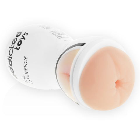 Masturbator masculin Anal Experience cu manșon detașabil din TPR, 20 cm [1]