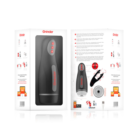 Masturbator masculin SEQUL cu vibrații, presiune reglabilă, 10 viteze și control prin aplicație, reîncărcabil USB [6]