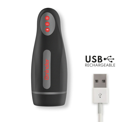 Masturbator masculin SEQUL cu vibrații, presiune reglabilă, 10 viteze și control prin aplicație, reîncărcabil USB [3]