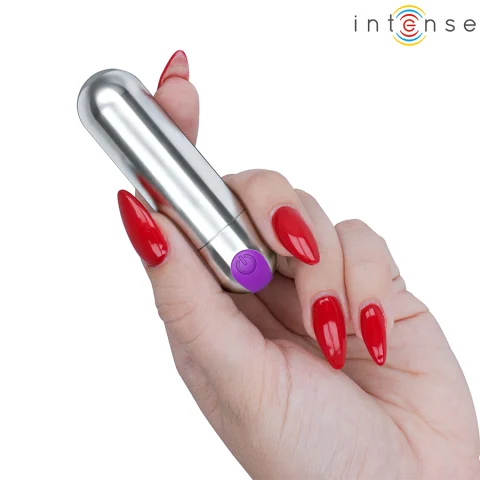 Vibratoare - Mini vibrator bullet Intense Karen, 10 vibrații, USB, rezistent la apă