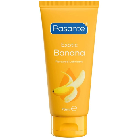 Pasante Banana – Lubrifiant intim pe bază de apă cu aromă de banană, 75 ml
