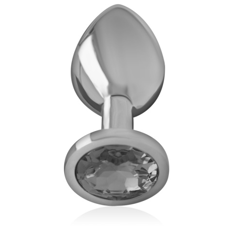 Plug anal metalic Intense cu cristal negru – M [1]