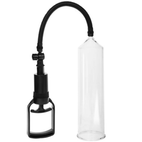 Pompe penis - Pompă manuală pentru penis PRETTY LOVE Alexander, cilindru transparent