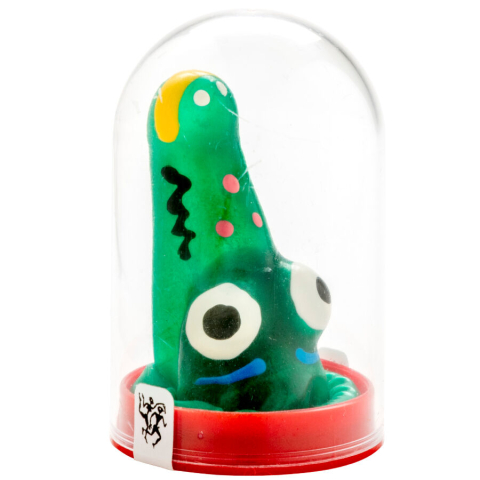 Prezervative - Prezervativ decorativ pictat manual – Model Crocodil, CONDOMERIE