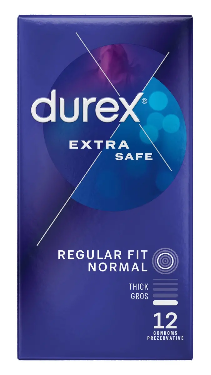 Prezervative - Prezervative Durex Extra Safe, 12 buc