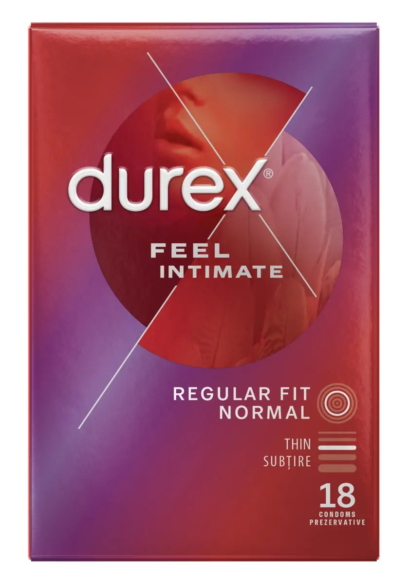 Prezervative - Prezervative Durex Feel Intimate, 18 bucati