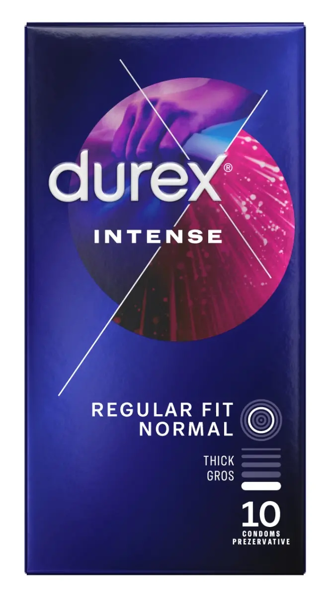 Prezervative - Prezervative Durex Intense Orgasmic, 10 bucati