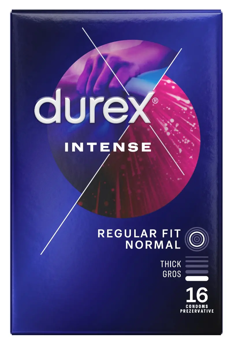 Prezervative - Prezervative Durex Intense Orgasmic, 16 bucati