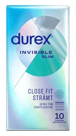 Prezervative - Prezervative Durex Invisible Slim Fit 10 buc
