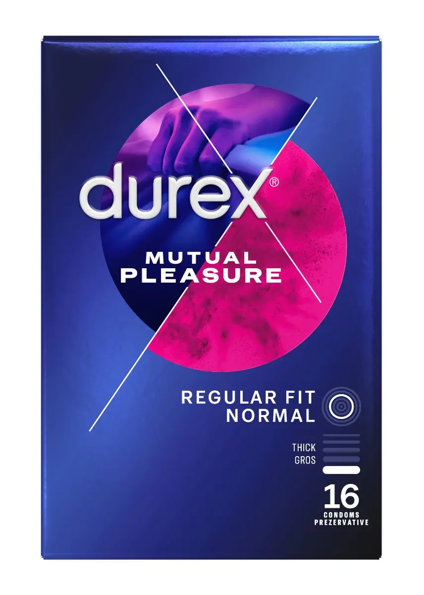 Prezervative - Prezervative Durex Mutual Pleasure, 16 bucati