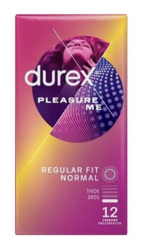 Prezervative - Prezervative Durex Pleasure Me, 12 bucati