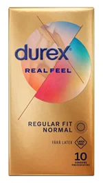 Prezervative - Prezervative Durex Real Feel 10buc