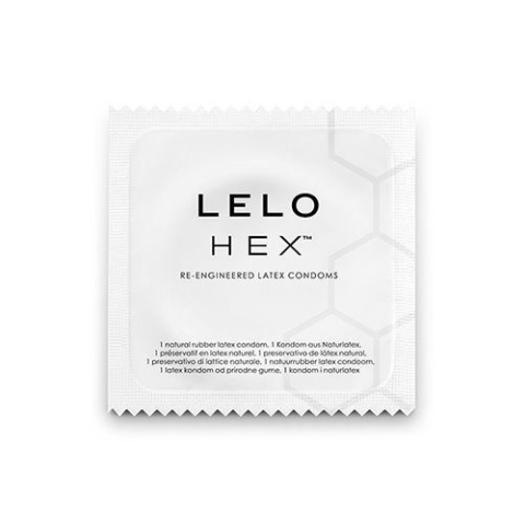 Prezervative HEX Original, ultra-subțiri, lățime nominală 54 mm, 36 bucăți [1]