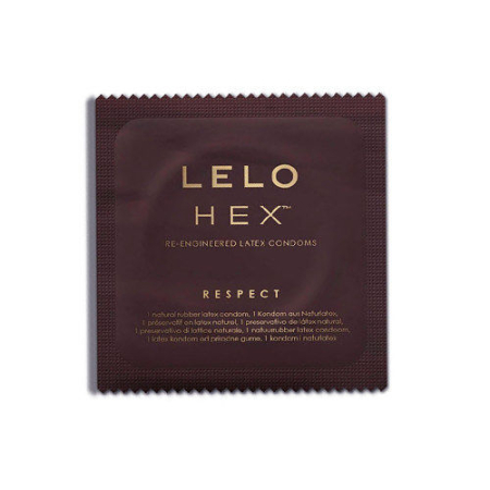 Prezervative LELO HEX Respect XL 3 Bucăți – Latex Premium, Dimensiune Mare, Confort Superior [1]