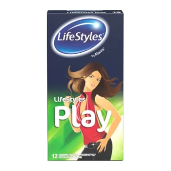 Prezervative - Prezervative LifeStyles Play, 12 bucati,