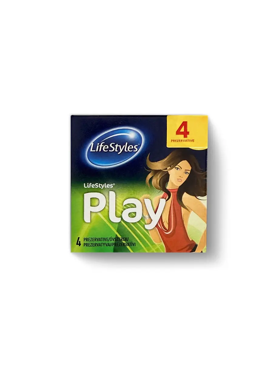 Prezervative - Prezervative LifeStyles Play, 4 buc