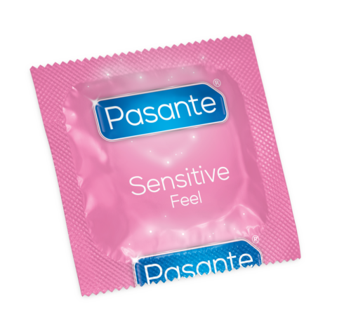 Prezervative Pasante Sensitive Ultra Subțiri, 3 bucăți, Latex Natural, 52 mm [1]