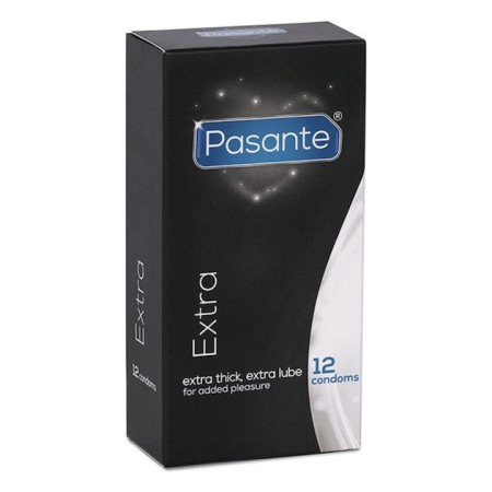 Prezervative - Set Prezervative Pasante Extra, Latex, 18cm, 12 buc