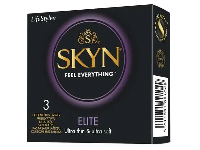 Prezervative - Skyn Prezervativ Non Elite 3 Buc