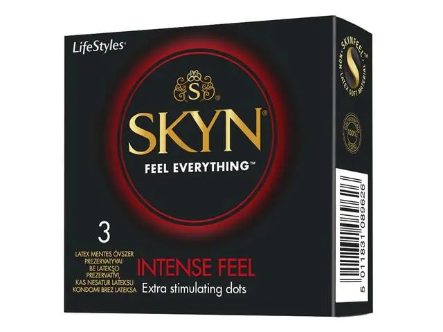 Prezervative - Skyn Prezervativ Non Latex Intense Feel 3 Buc