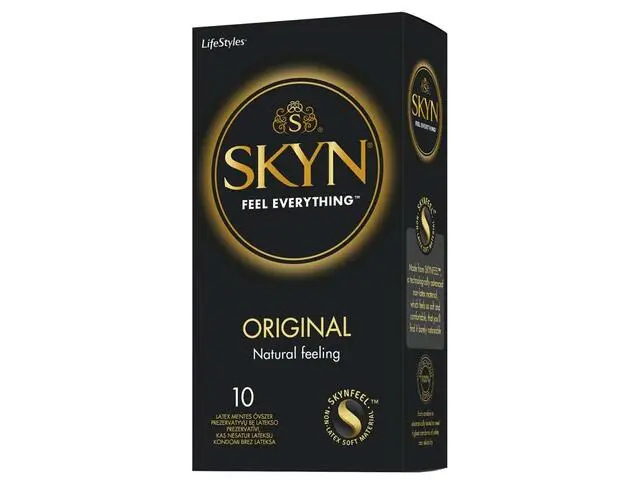 Prezervative - Skyn Prezervativ Non Latex Original 10 Buc