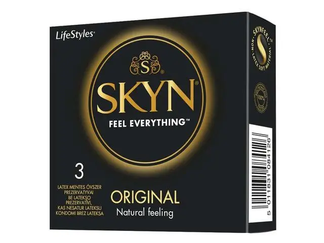 Prezervative - Skyn Prezervativ Non Latex Original 3 Buc