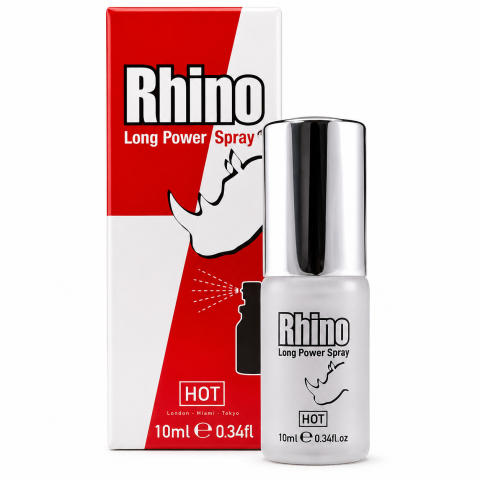 Stimulare - Spray HOT Rhino Long Power pentru Bărbați, Efect de Întârziere, 10 ml