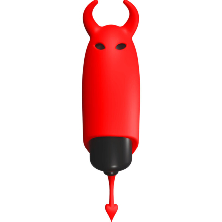 Mini vibratoare - Vibrator, Adrien Lastic, stimulator clitoridian, silicon medical, rosu, 9.5cm