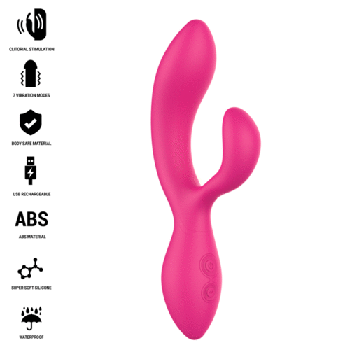 Vibrator Articulabil INTENSE Charly cu 2 Motoare și 7 Moduri de Vibrație [7]