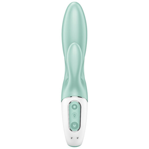 Vibrator Satisfyer Air Pump Bunny 5+ Verde [1]