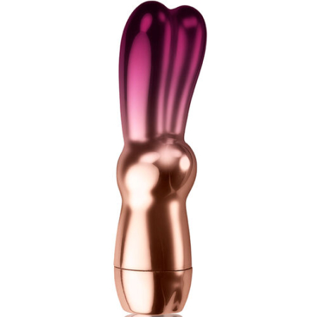 Vibratoare - Vibrator compact Bella Bunny Bullet, 10 moduri, violet, 30x110x30mm