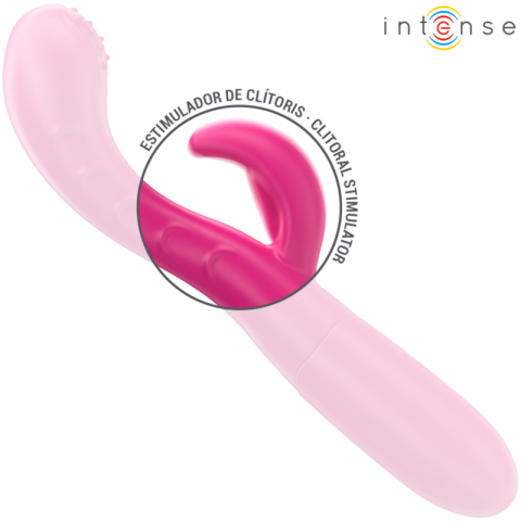 Vibrator Intense Amara cu limbă stimulatoare – roz [3]