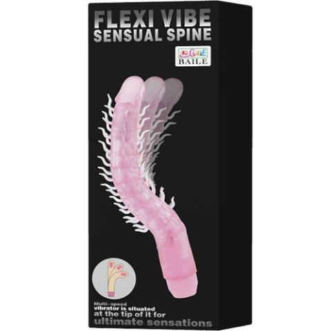 Vibrator flexibil BAILE Flexi Vibe Sensual Spine lila 23,5 cm [3]