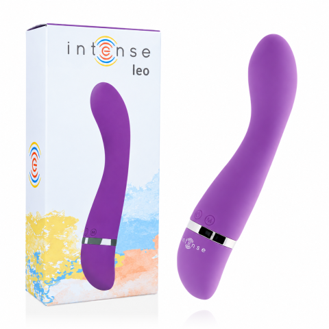 Vibratoare - vibrator-silicon-intense-leo-luxe-lila-30-moduri