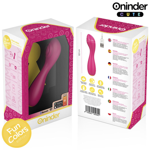 Vibrator G-Spot Love Buddy cu cap lat de 5 cm, vibrații și pulsații tip tapping, control prin aplicație de oriunde, USB-C, 22,5 cm [5]