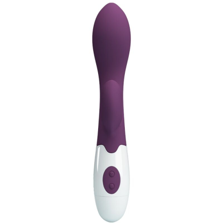 Vibrator G-Spot Pretty Love Brighty, 30 functii de vibratie, mov, 210x70x40mm [1]