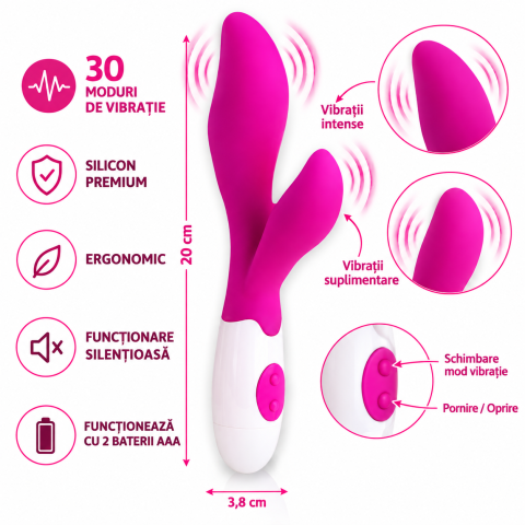Vibratoare - Vibrator Stimulator Pretty Love Newman