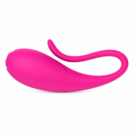 Vibrator pentru cupluri Coco, stimulare simultană, silicon, roz [3]