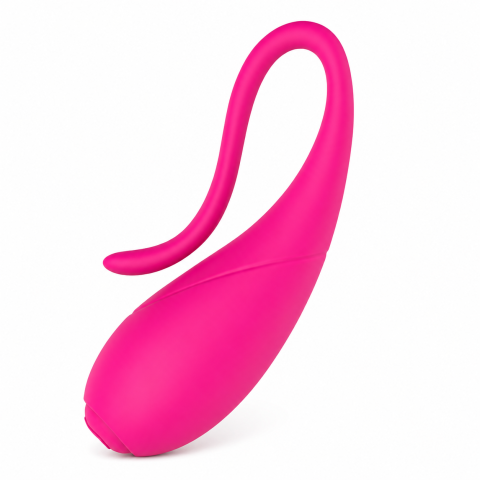 Vibrator pentru cupluri Coco, stimulare simultană, silicon, roz [1]