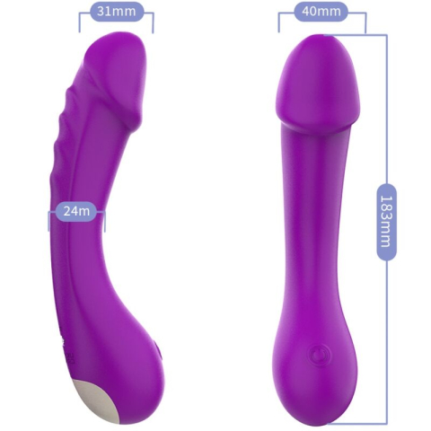 Vibrator pentru punctul G Armony violet – 9 moduri [2]