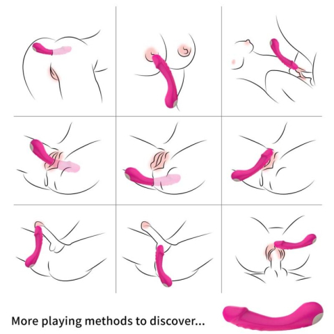 Vibrator pentru punctul G Armony violet – 9 moduri [3]
