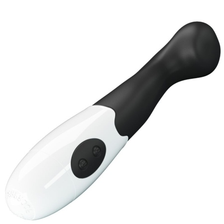 Vibrator, Pretty Love, Charles, 30 functii de vibratie, negru, 210x70x40mm [3]