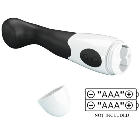 Vibrator, Pretty Love, Charles, 30 functii de vibratie, negru, 210x70x40mm [8]