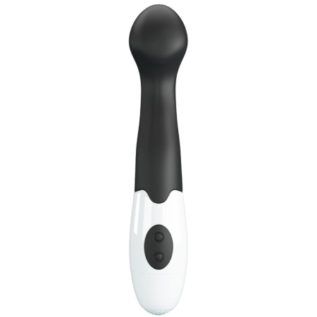 Vibrator, Pretty Love, Charles, 30 functii de vibratie, negru, 210x70x40mm [2]