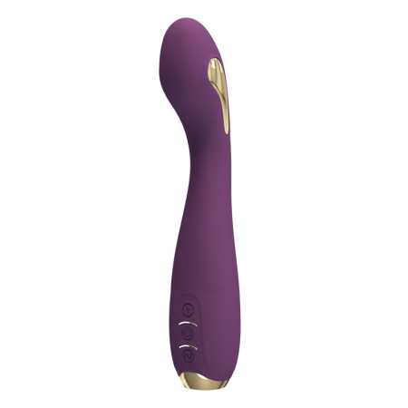 Vibratoare - Vibrator Pretty Love Hector, 12 functii de vibratie, 5 functii de electro-stimulare, control prin aplicatie, silicon moale